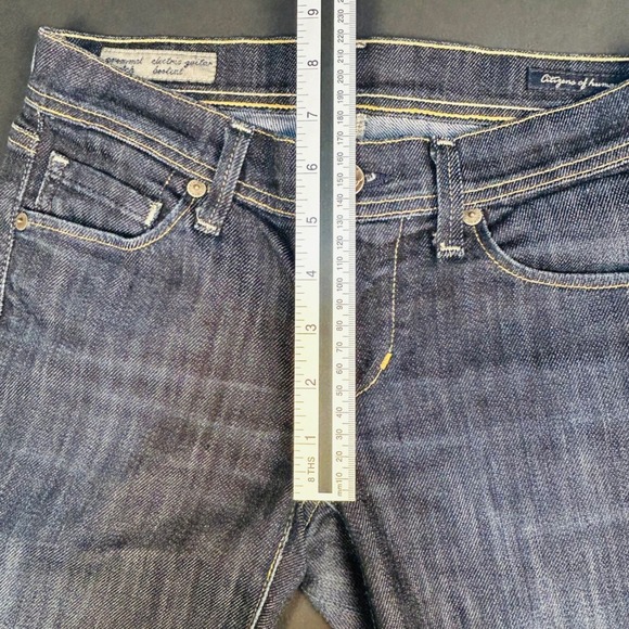 Citizens of Humanity Bootcut Jeans Sz 24 Studded Pocket USA Made Distressed - Picture 16 of 16